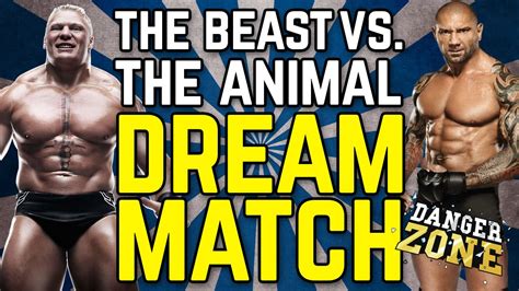 Wwe 2k16 The Beast Vs The Animal Dream Match Youtube