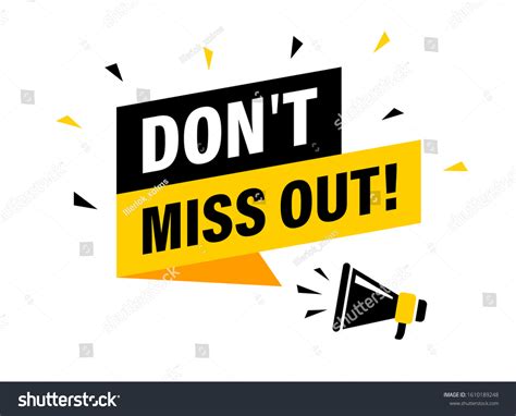 1,269 Dont Miss Images, Stock Photos & Vectors | Shutterstock