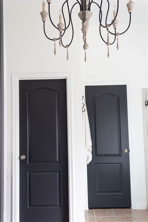 Black Interior Doors Home Design Ideas