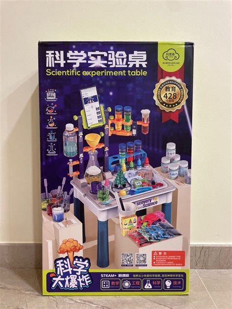 Scientific Experiment Table Steam Learning Hobbies And Toys Toys