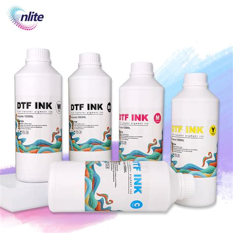 Enlite Cmyk Colors Premium Dtf White Transfer Pigment Dtf Ink China