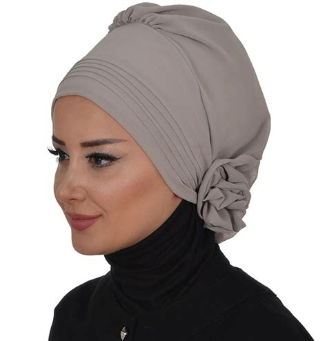 Instant Chiffon Turban Hijab Mink Chapeau Turban Turban Foulard
