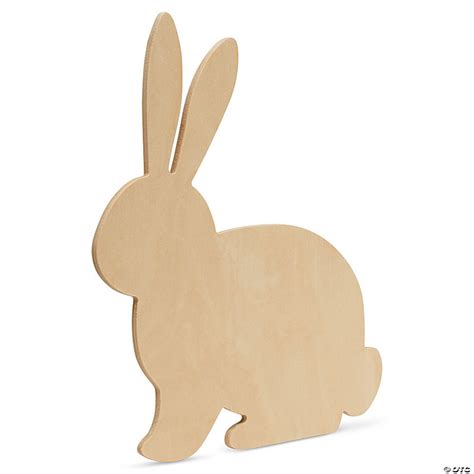 Woodpeckers Crafts Diy Unfinished Wood 12 Rabbit Cutout Pack Of 3
