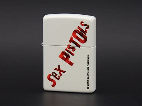 zapalniczka zippo sex pistols biała matowa z28025 z28025 prezenty zapalniczki zippo