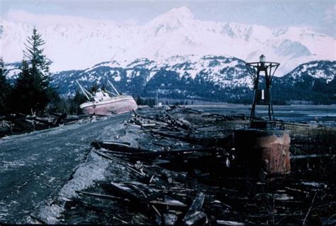 Alaska 1964 Good Friday Earthquake And Tsunami Damage Photo Pictures