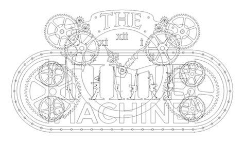 The Time Machine Graphic On Behance