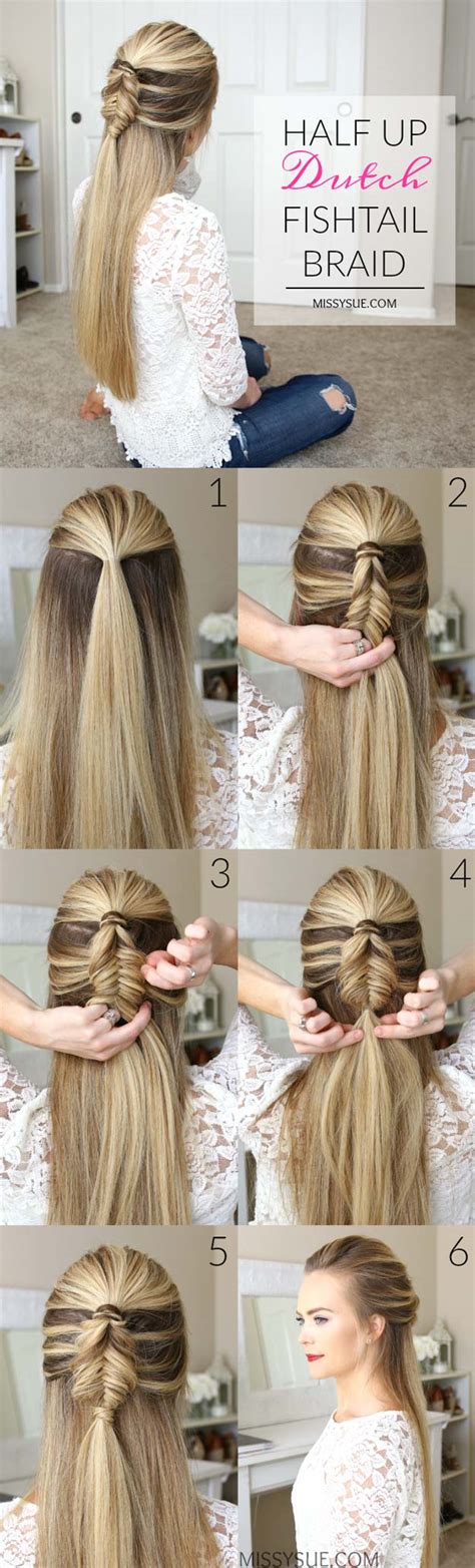 60 Easy Step By Step Hair Tutorials For Long Mediumshort Hair Page