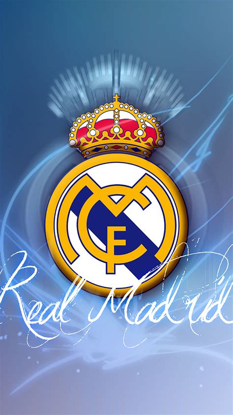 Real Madrid Logo 1 Wallpaper For Iphone 11 Pro Max X 8 7 6
