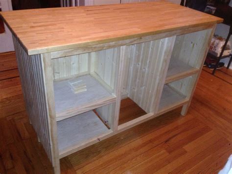 Here are 12 creative diy kitchen island designs executed with materials that were recycled, reused, or otherwise rescued from elsewhere in the home. Ana White | Kitchen Island with Bar Stools - DIY Projects