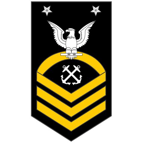 Navy Rank E 9 Master Chief Petty Officer Sticker