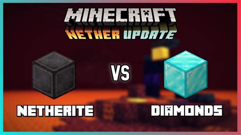 Minecraft Netherite Vs Diamond Worth The Upgrade 116 Nether