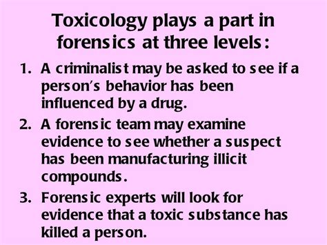 Forensic Toxicology Ppt