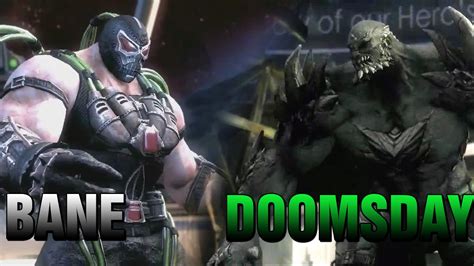 Bane Vs Doomsday End Of The Earth Injustice Gods Among Us Youtube