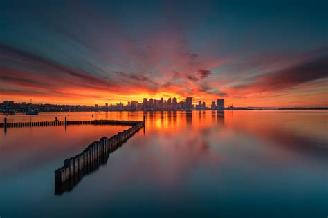 San Diego at Sunrise | Credit: u/JNoyesPhotography : r/CityPorn