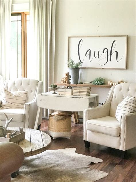 Farmhouse Living Room Ideas For The Summer Twelve On Main