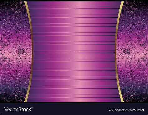 Hand Drawn Purple Abstract Background Royal Vector Image