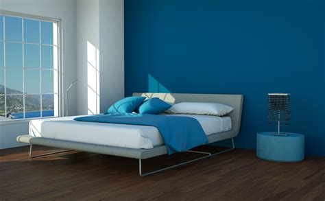 It's fitting for the environment, and speaks to all the other accent. Moody Interior: Breathtaking Bedrooms in Shades of Blue