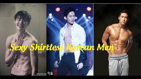 20 sexy shirtless korean men to help you get through the day youtube
