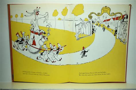 Dr Seuss If I Ran The Zoo If I Ran The Zoo Yellow Back Book Dr