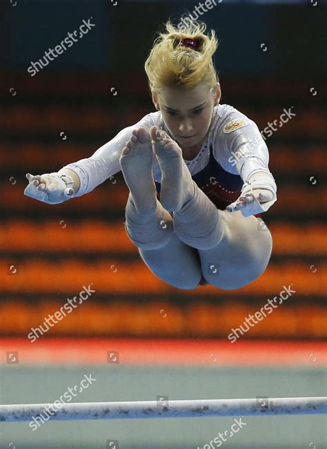 Anastasia Grishina Russia Competes On Uneven Editorial Stock Photo