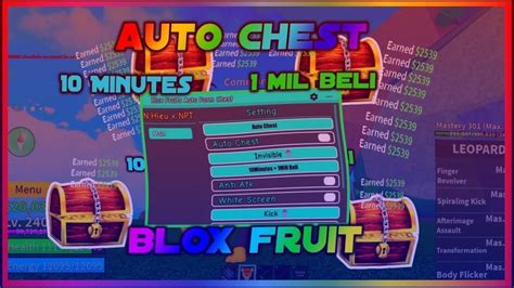 Blox Fruits Scripthack 2022 New Update Auto Farm Chest Youtube
