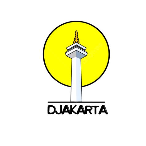 Monumen Monas Jakarta Sticker Monas Png Monas Jakarta Monas Png And