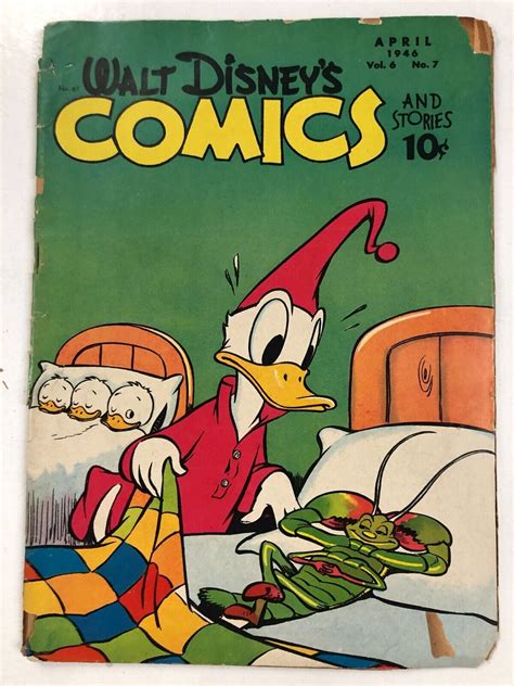 Walt Disneys Comics And Stories 67 April 1946 Pr Fr Classic Golden Age