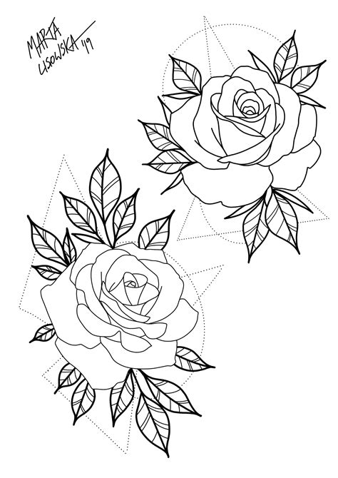 Rose Tattoo Stencil Rose Tattoo Stencil Tattoo Stencils Tattoo Outline Drawing