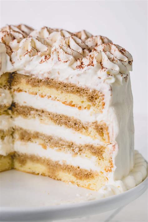 Tiramisu Layer Cake ~sweet And Savory