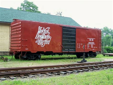 Restored New Haven Boxcar: The GreatRails North American Railroad Photo ...