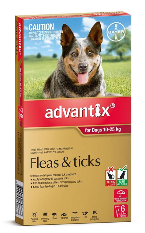This flea and tick treatment kills ticks, including those that may transmit lyme disease. The most cost-effective Advantix Flea & Tick Treatment for Dogs