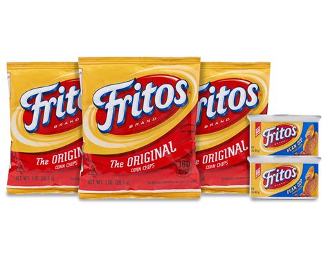 Fritos Chip And Dip Pack 12 Ct Chips 12 Ct Dips