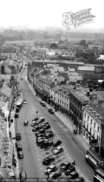 Photo Of Cirencester The View Overlooking Dyer Street C1955