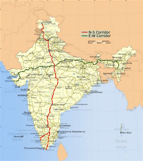 Northsouth And Eastwest Corridor Wikipedia