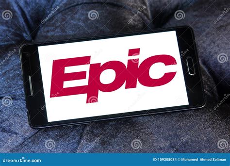 Epic Systems Company Logo Editorial Stock Image Image Of Brand 109308034