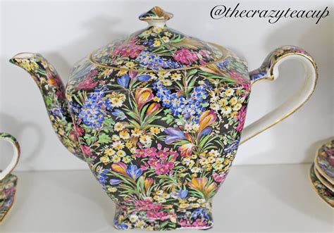 royal-winton-black-crocus-chintz-collection-tea-pots-vintage,-chintz