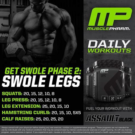 Musclepharm Di Instagram Mp Workout Of The Day Get Swole Phase 2