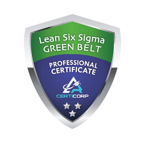 Lean Six Sigma Green Belt Professional Certification Credly