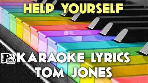 Help Yourself Tom Jones Karaoke Lyrics Version Hd Youtube
