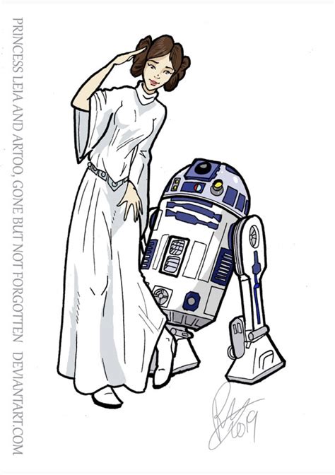 Inspector97 Star Wars Princess Leia And R2 D2 Star Wars Princess Leia