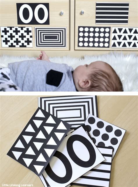 High Contrast Visual Stimulation For Newborns And Babies Free Printable