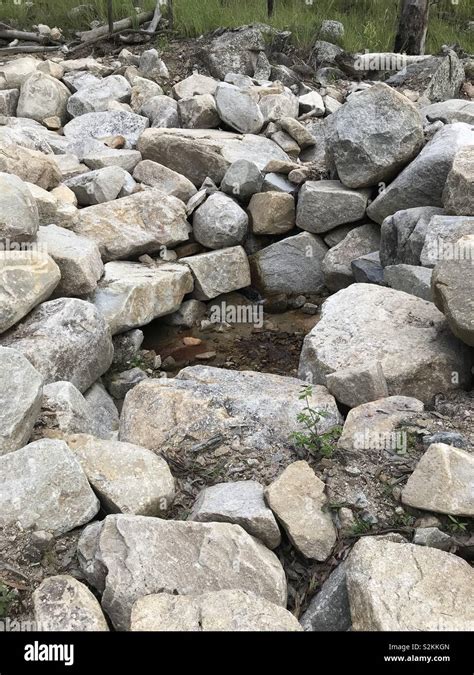 Pile Of Boulders Stock Photo Alamy