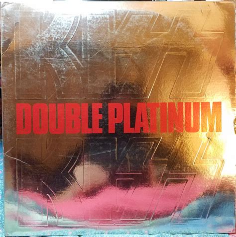 Kiss Double Platinum 2 X Vinyl Terre Haute Pressing Lp Album
