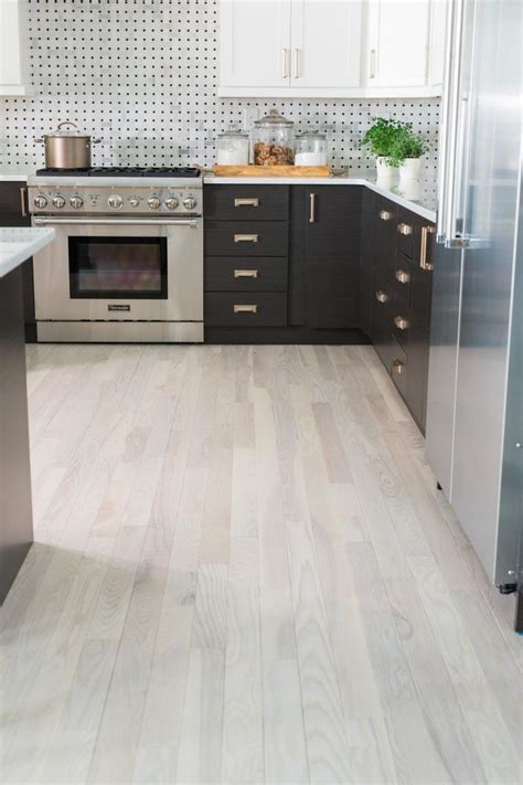 2019 New Ideas Flooring Design For White Kitchen Cabinets Wood Floor