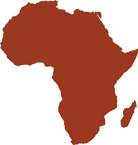 Africa continent is one of the clipart about south africa clipart. An Illustration Of The Continent Of Africa - Africa Map In Red Clipart - Full Size Clipart ...