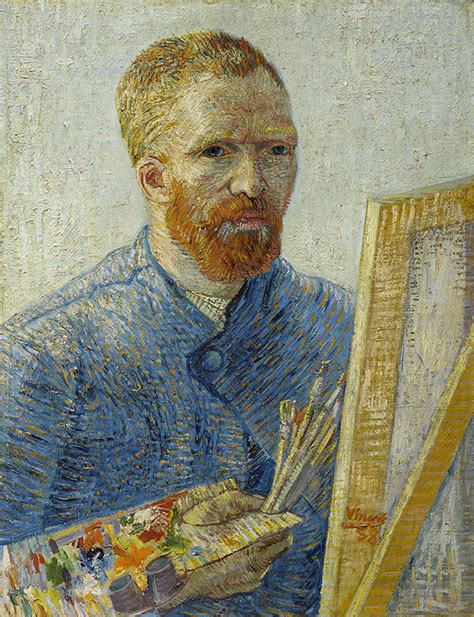Van Gogh Museum Zelfportret Als Schilder
