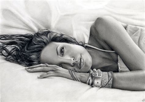 Pencil Drawings By Jessica Cuded Pencil Drawings Angelina Jolie Realistic Pencil Drawings