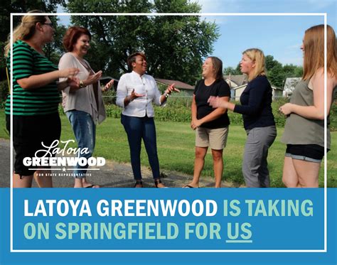 Latoya Greenwood For State Rep Democratic Party Of Il — Leslie Grayson Progressive
