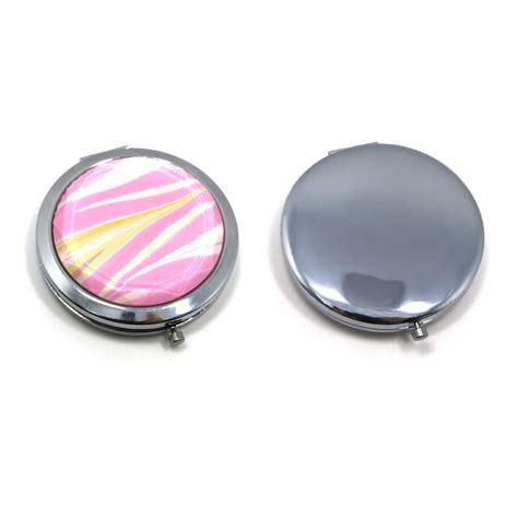 Promotional Round Crystal Small Pocket Mirrors Wholesale
