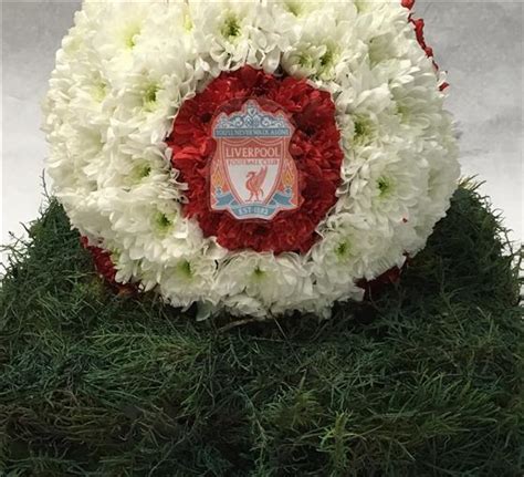 Liverpool Football Funeral Flowers Reading